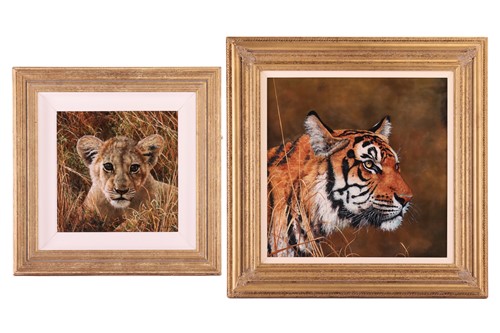 Lot 48 - Stephen Park (British, b.1953), Stalking Tiger,...