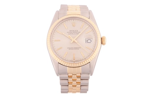 Lot 176 - A Rolex Oyster Perpetual Datejust Gentleman...