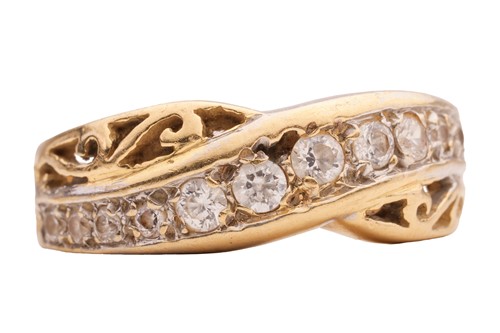 Lot 43 - A diamond-set dress ring, with thirteen...