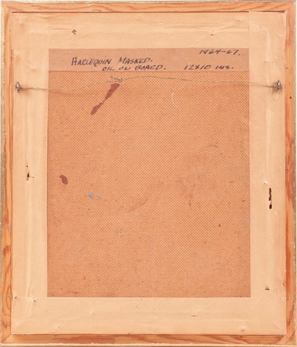 Lot 15 - Alfred Cohen (1920-2001), 'Harlequin Masked',...