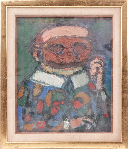 Lot 15 - Alfred Cohen (1920-2001), 'Harlequin Masked',...