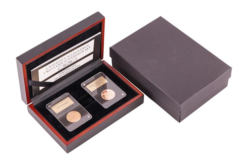 Lot 25 - An Elizabeth II Nation's Allegiance two-coin...