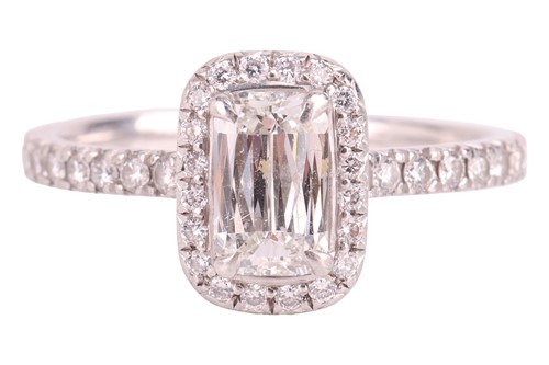 Lot 227 - Boodles - an 'Ashoka' diamond cluster ring in...