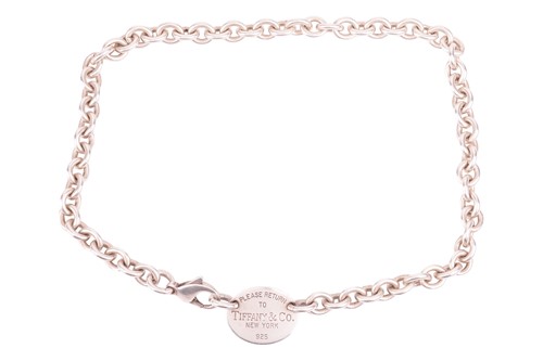 Lot 31 - Tiffany & Co. - a silver 'Return to Tiffany'...