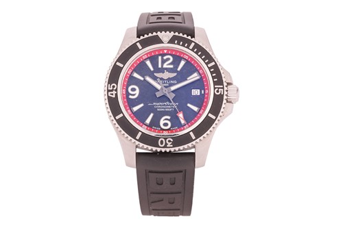 Lot 231 - A Breitling Super Ocean Chronometer Model:...