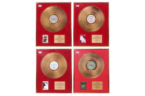 Lot 85 - The Smiths: Four Gold Discs for the albums The...