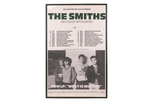 Lot 76 - The Smiths: 1985 tour poster titled 'Phil...