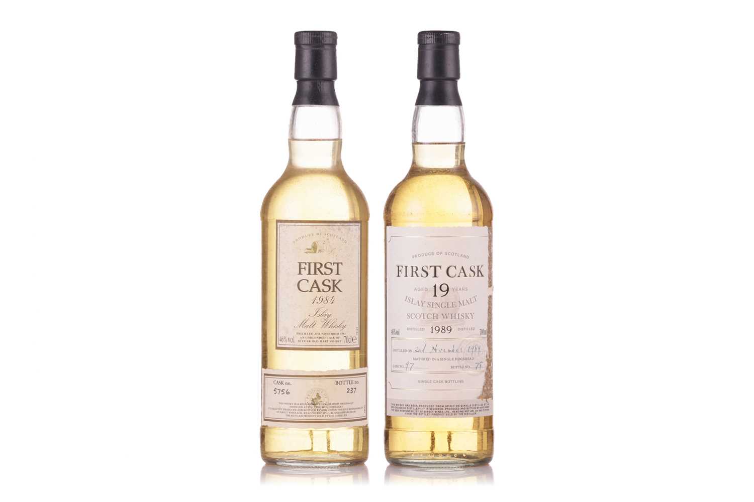 Lot 406 - Two Bottles of First Cask Whisky: a
