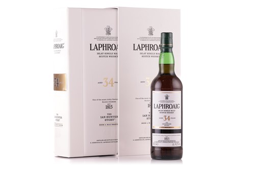 Lot 415 - Laphroaig: 34 year old Islay Single Malt...