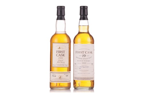 Lot Two bottles of First Cask Whisky: a Tomatin...