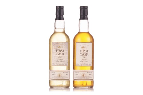 Lot Two Bottles of First Cask Whisky: a...