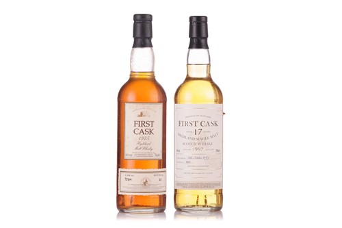 Lot Two bottles of First Cask Whisky: a...