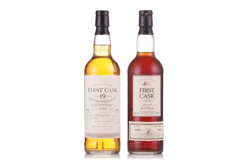 Lot Two bottles of First Cask Whisky: a Glen Grant...