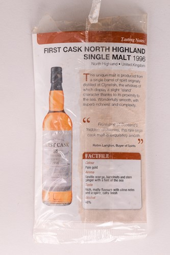 Lot 404 - Two Bottles of First Cask Whisky: a Clynelish...