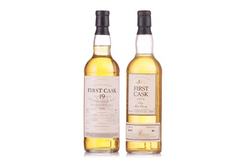 Lot Two bottles of First Cask Whisky: a Clynelish...