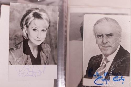 Lot 180 - Autograph albums: three books with signatures...