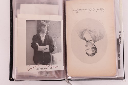 Lot 180 - Autograph albums: three books with signatures...
