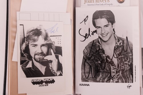 Lot 180 - Autograph albums: three books with signatures...