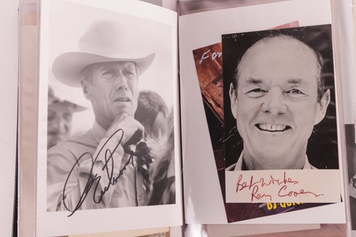 Lot 180 - Autograph albums: three books with signatures...