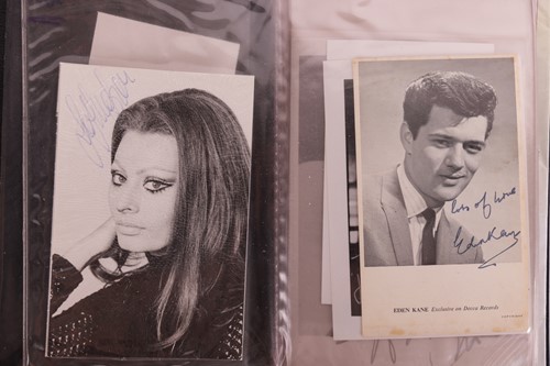 Lot 180 - Autograph albums: three books with signatures...
