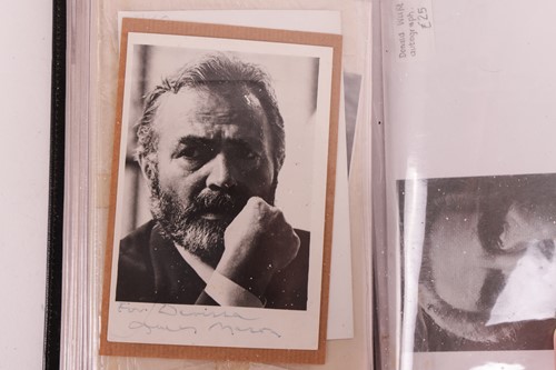 Lot 180 - Autograph albums: three books with signatures...