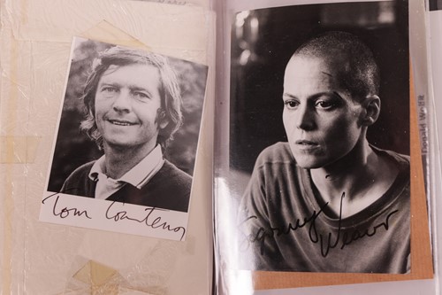 Lot 180 - Autograph albums: three books with signatures...