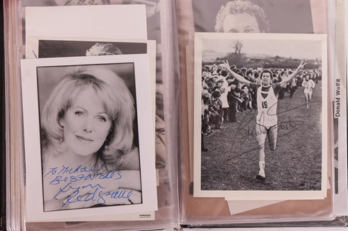 Lot 180 - Autograph albums: three books with signatures...