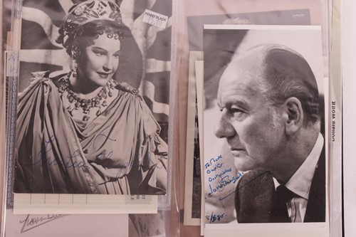 Lot 180 - Autograph albums: three books with signatures...