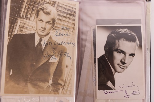 Lot 180 - Autograph albums: three books with signatures...