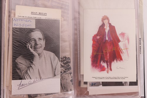 Lot 180 - Autograph albums: three books with signatures...