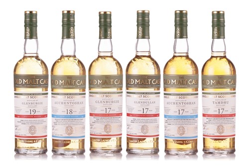 Lot Six Bottles of The Old Malt Cask, comprising a...