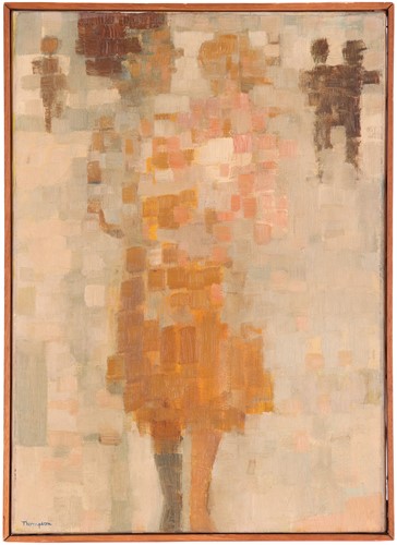Lot 5 - Michel Thompson (French 1921-2007), Woman with...