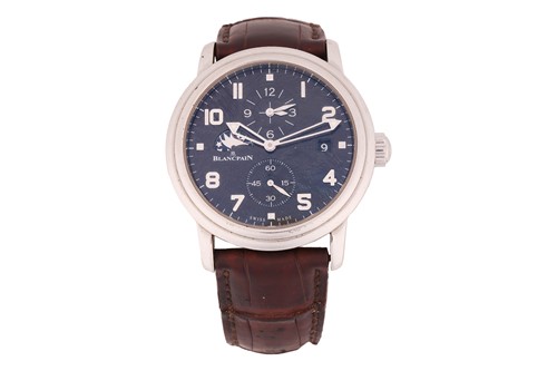 Lot 270 - A Blancpain Leman GMT Model: 2860-1130-53B...