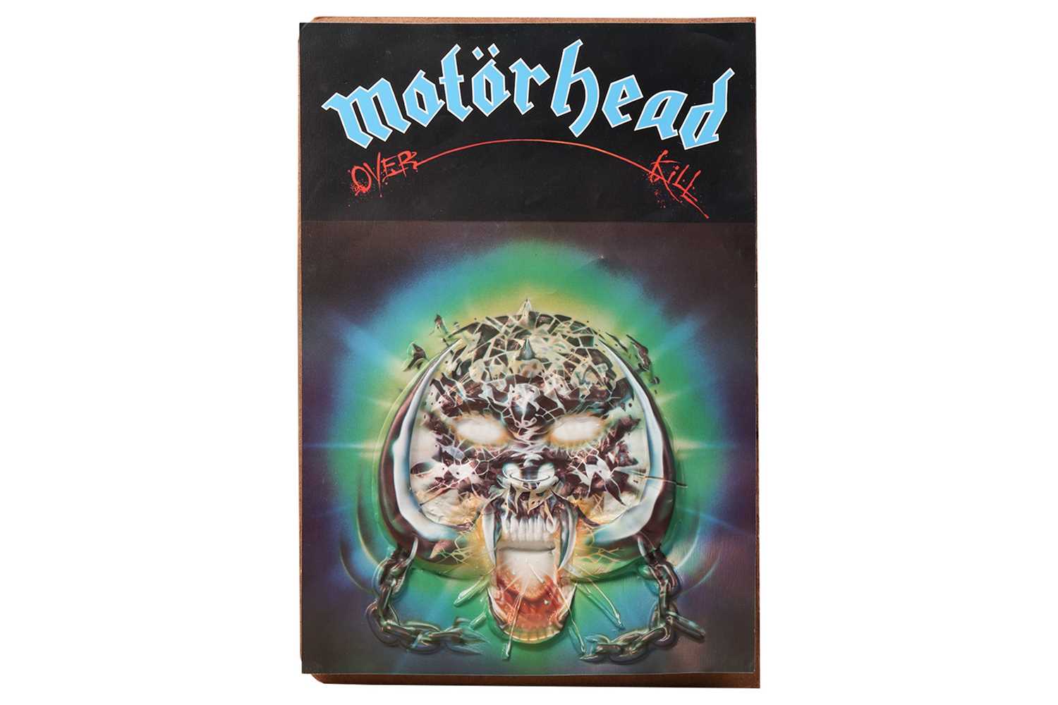 Lot 49 - Motorhead (1979) - Original overkill 3D poster,...