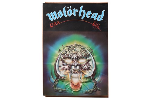 Lot 49 - Motorhead (1979) - Original overkill 3D poster,...