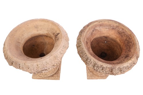 Lot 234 - A pair of 19th-century terracotta campagna...