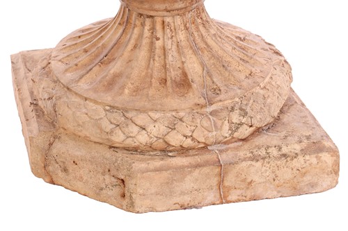 Lot 234 - A pair of 19th-century terracotta campagna...