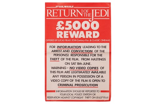 Lot 1 - Star Wars: Return of the Jedi (1983), Special...