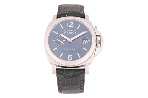 Lot 238 - A Panerai Luminor Marina Model: OP6560 Serial:...