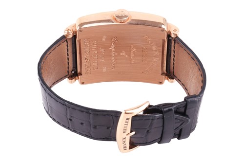 Lot 245 - Franck Muller Master Square 18 Carat Edition...