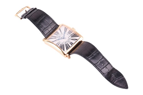 Lot 245 - Franck Muller Master Square 18 Carat Edition...