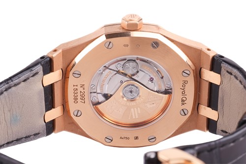 Lot 244 - An Audemars Piguet Royal Oak Model: 15400OR.OO....