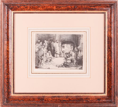 Lot 13 - Rembrandt Harmensz. van Rijn (Dutch 1606-1669)