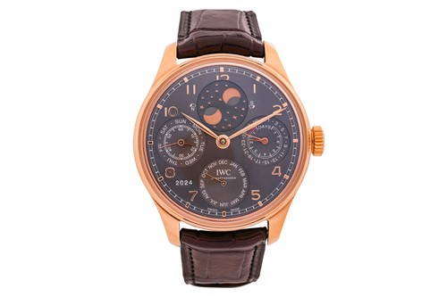 Lot 248 - A Rare IWC Schaffhausen Portugieser Perpetual...