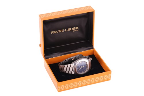 Lot 284 - A Favre-Leuba Gentleman's Wristwatch Model:...