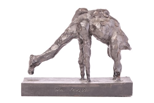 Lot 318 - Cala Moses (20th century), a bronze figure of...