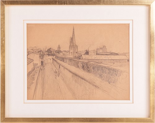 Lot 49 - Jean Marchand (1883–1941), Rue de Village 1903,...