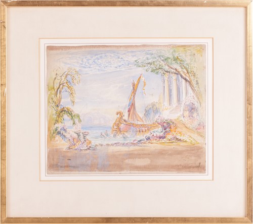 Lot 17 - Robert Caney (English, 1847-1911), Design for...