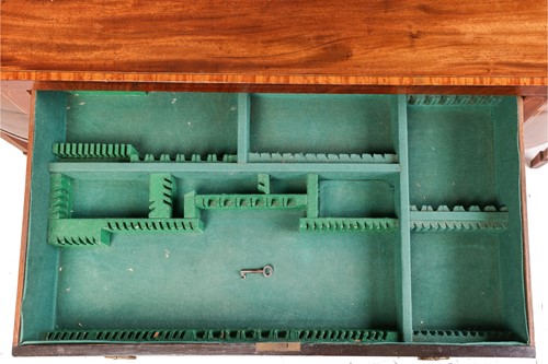 Lot 225 - A George III bow break fronted breakfast...