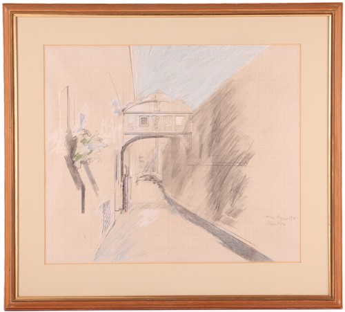 Lot Bryan Organ (b,1935) British, Study of Venice,...